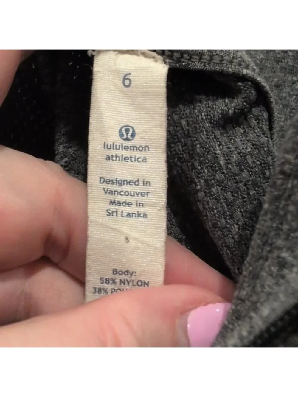 Lululemon Run: Swiftly Tech 1/2 Zip heathered Black (Grey)